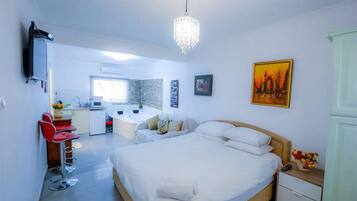 Cabane Deluxe, 1 grand lit, non-fumeurs | Fer et planche à repasser, lits bébé (gratuits), Wi-Fi gratuit