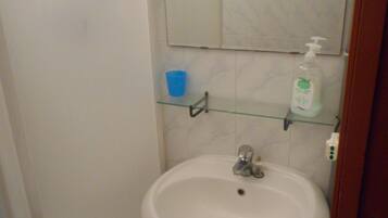 Triple Room, Shared Bathroom (External) | Bathroom shower