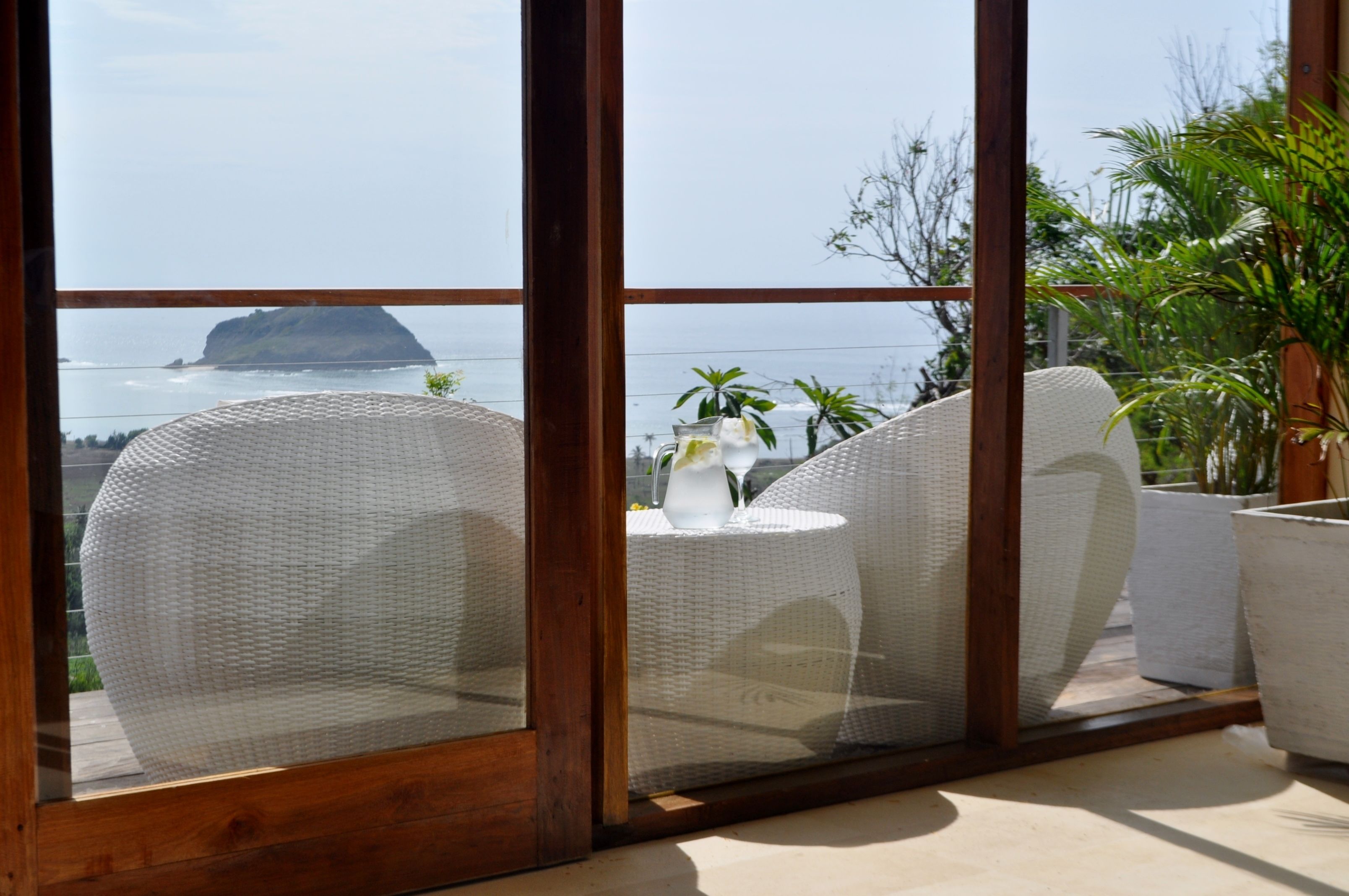 Villa, 3 soverom, strandutsikt | Terrasse/patio