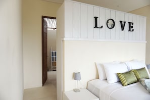 Villa, 3 Bedrooms, Beach View | 3 bedrooms, memory foam beds, individually decorated - Villa Atas Pelangi (Kuta)