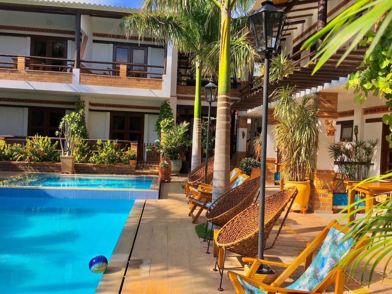 outdoor pool, open 8:30 am to 9:00 pm, pool loungers