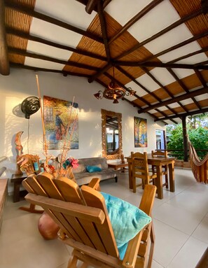 Área de sala de estar