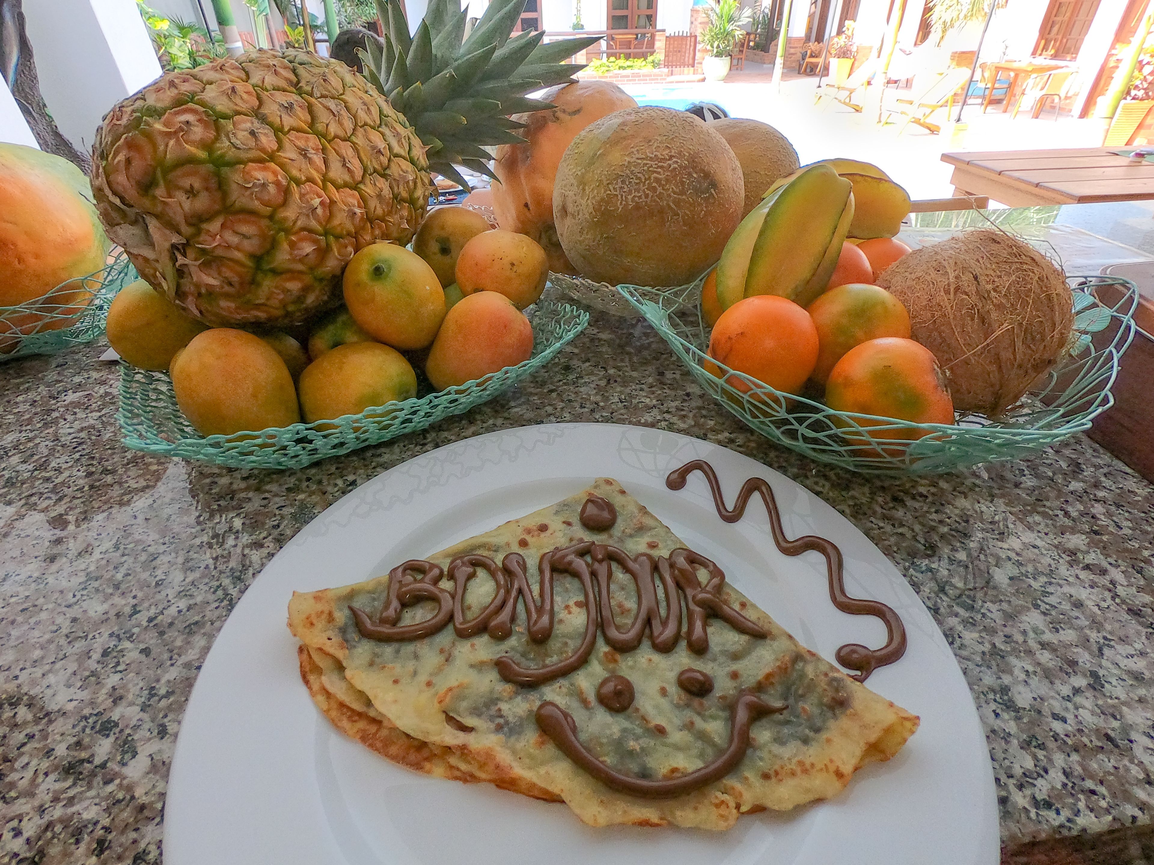 free daily cooked-to-order breakfast