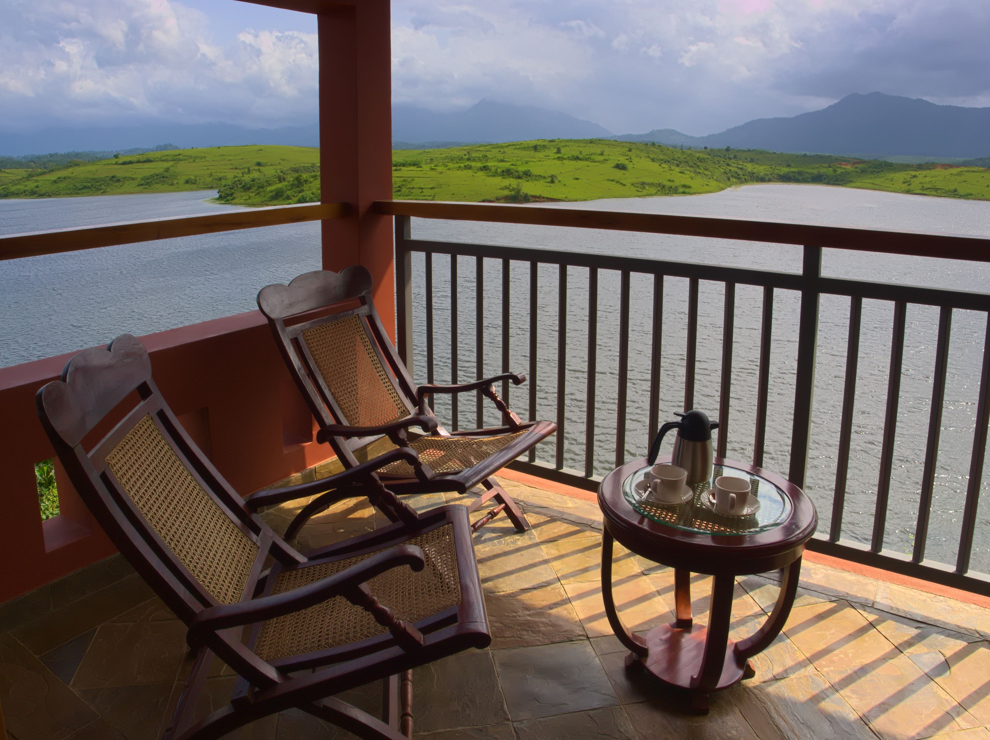 Vue depuis le balcon