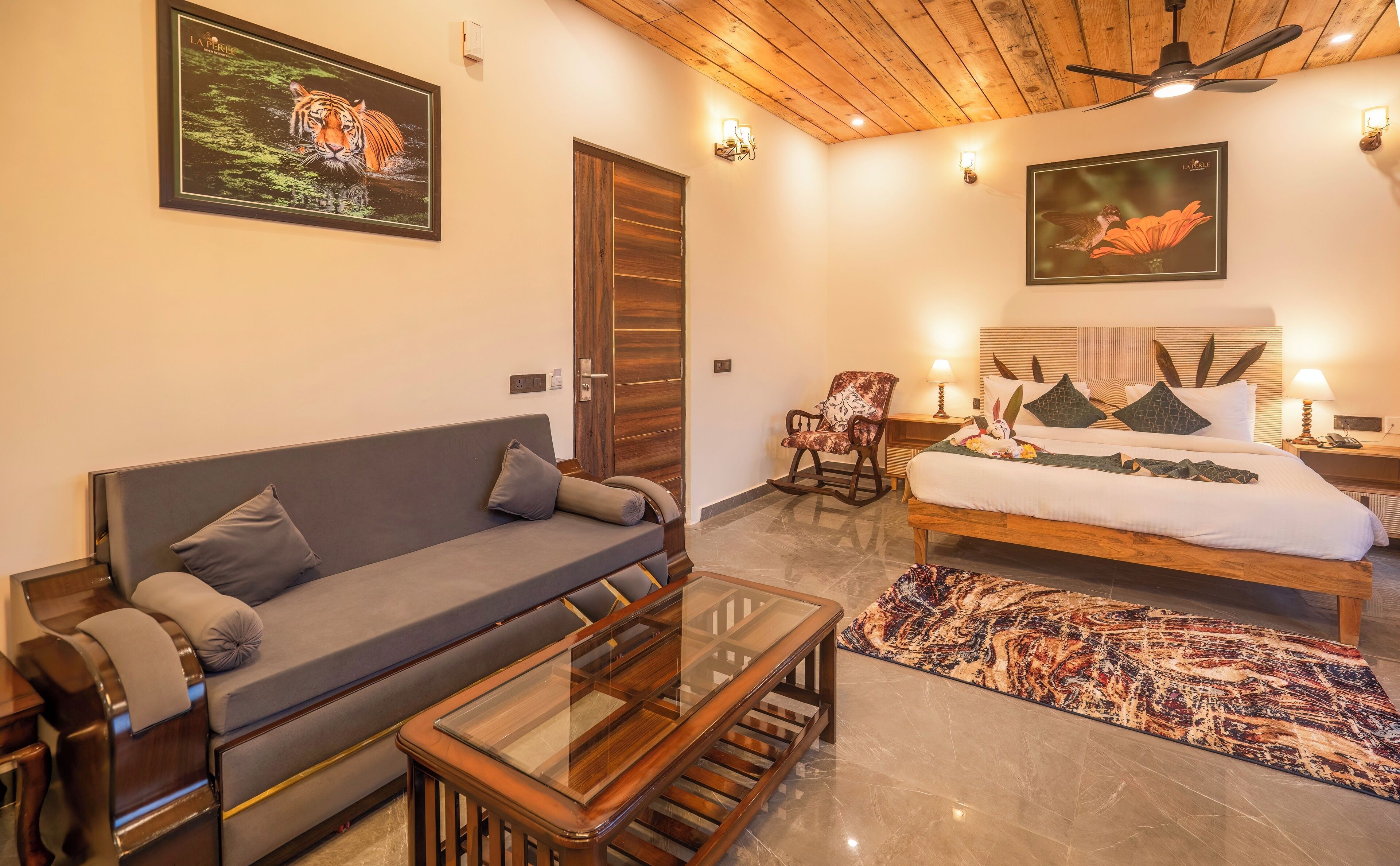 Habitación de lujo doble | Cortinas opacas, sistema de insonorización, accesible en silla de ruedas