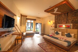 Elephant Park (River Front) | View from room - La Perle River Resort By Excel Hotels & Resorts (Ramnagar)