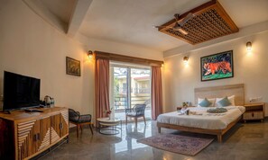 Elephant Park Premium | View from room - La Perle River Resorts (Ramnagar)