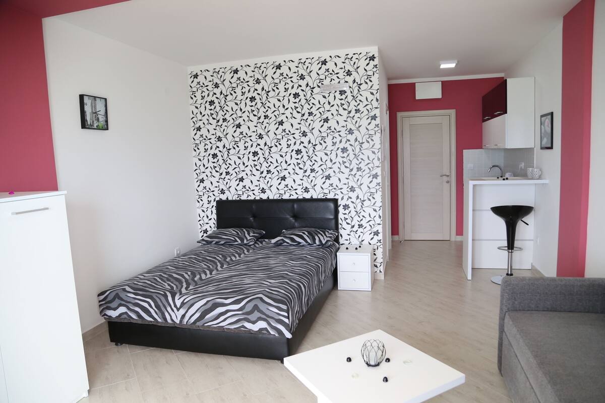 Family Studio, Multiple Beds, Non Smoking, Sea View