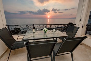 Familjestudio - flera sängar - icke-rökare - havsutsikt | Terrass/Patio