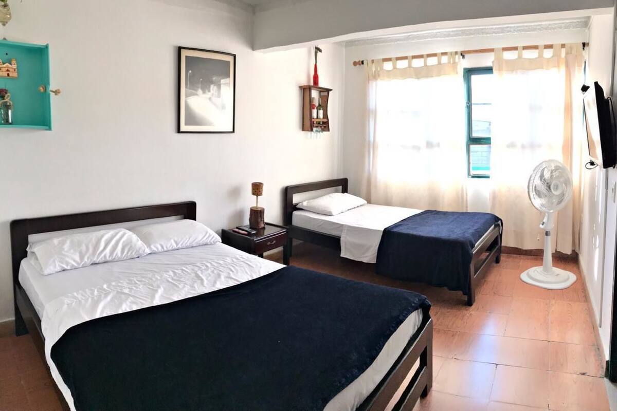 Standard Twin Room | Blackout drapes, iron/ironing board (on request), WiFi (free)