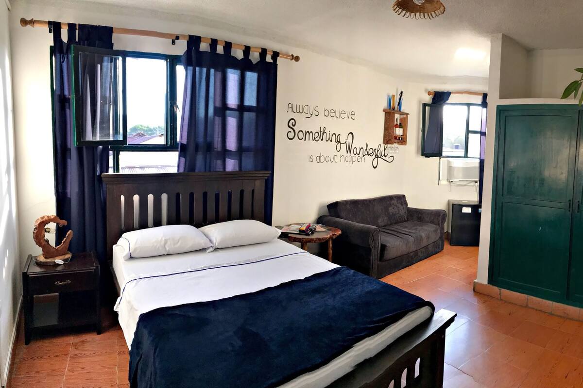 Standard Double Room | Blackout drapes, iron/ironing board (on request), WiFi (free)