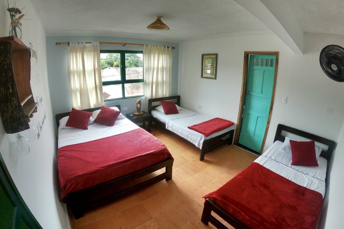 Family Room (Deluxe) | Blackout drapes, iron/ironing board (on request), WiFi (free)
