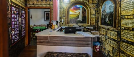 Inchecknings- och utcheckningsdisk