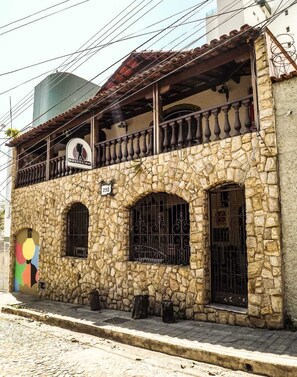 Entrada de la propiedad