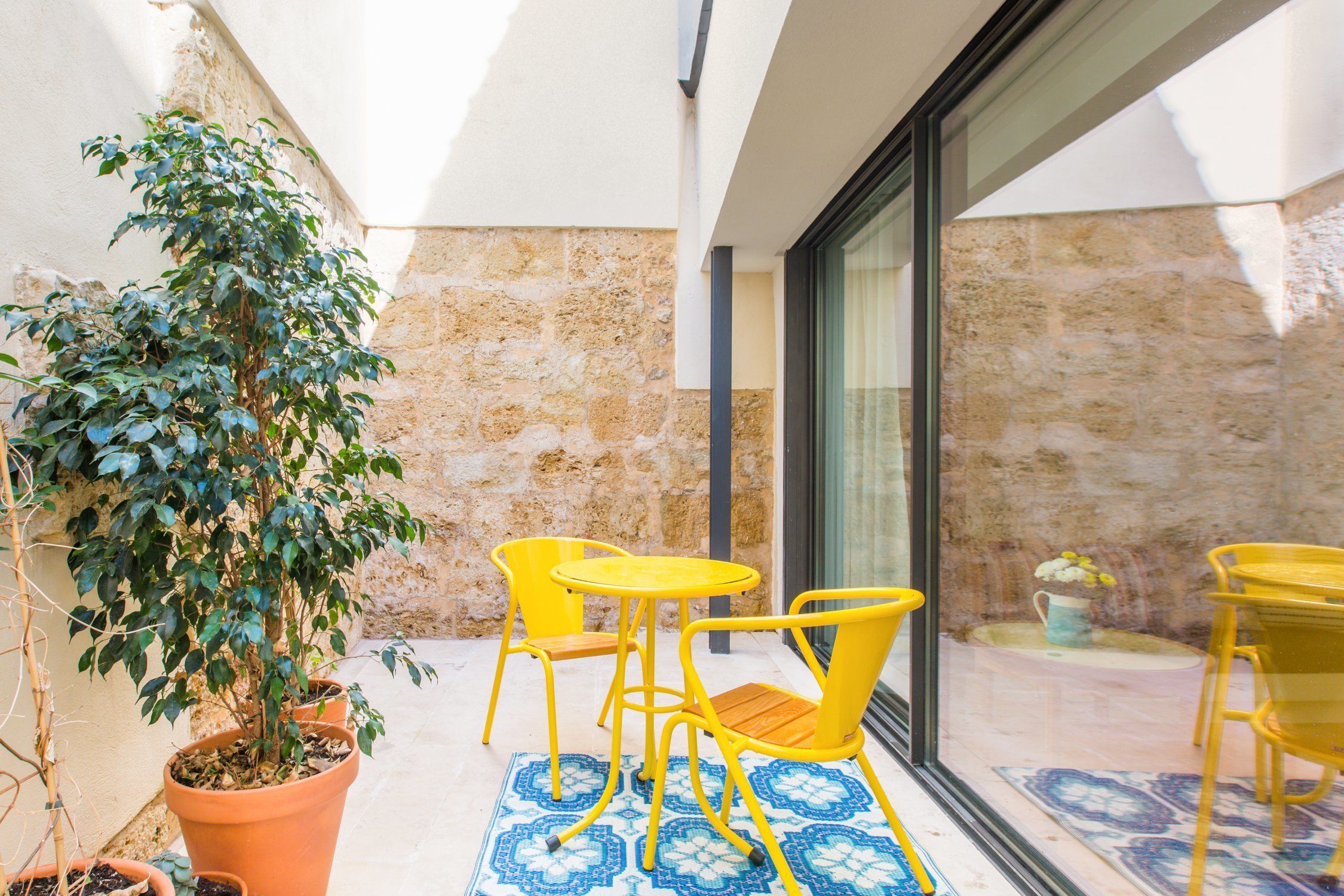 Deluxe Apartment, Multiple Beds, Non Smoking | Terrace/patio