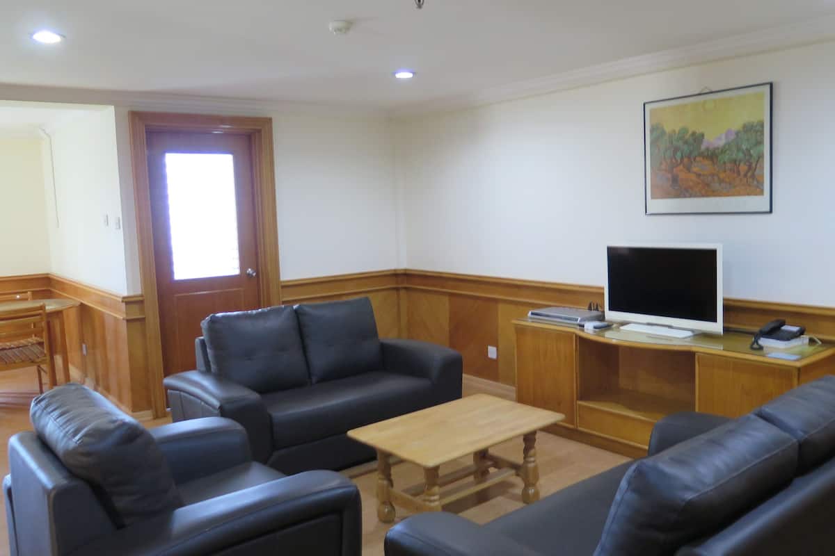 standard apartment | living room | led tv