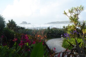 Garden - The Bay House Beachfront Accommodation (Cape Foulwind)