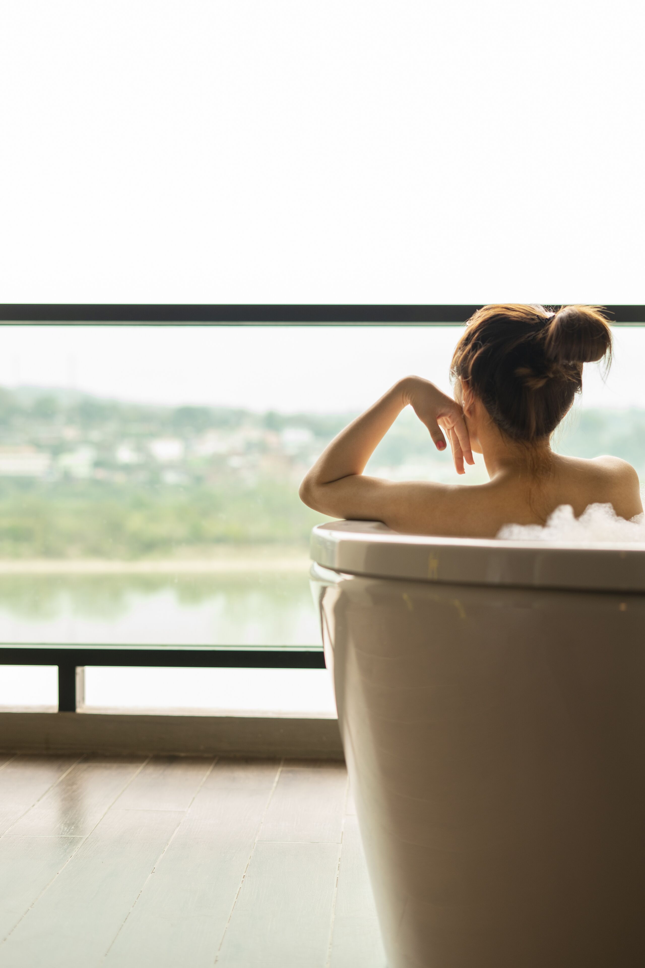 deluxe couple river view | terrace/patio