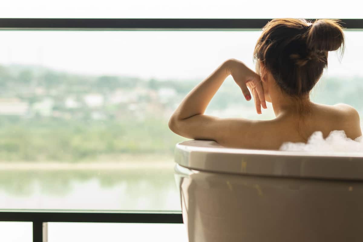 Chambre Double Deluxe, vue fleuve (Couple) | Terrasse/Patio