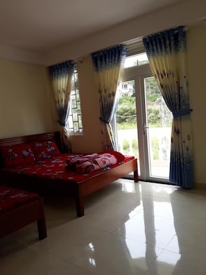 Minibar, desk, blackout drapes, free WiFi