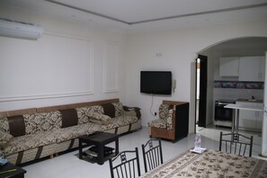 Deluxe-Villa, Gartenblick | Sitzecke in der Lobby