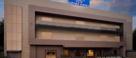 Façade de l’hébergement