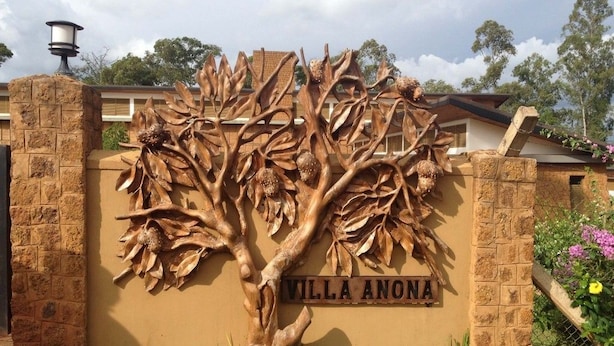 Entrada de la propiedad