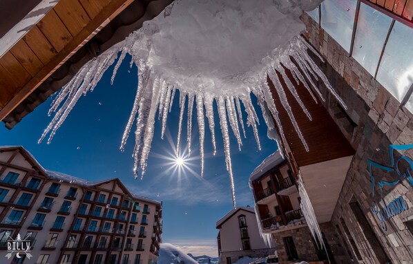 Exterior detail - Powderinn (Kazbegi)