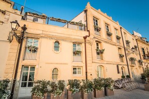 Façade de l’hébergement