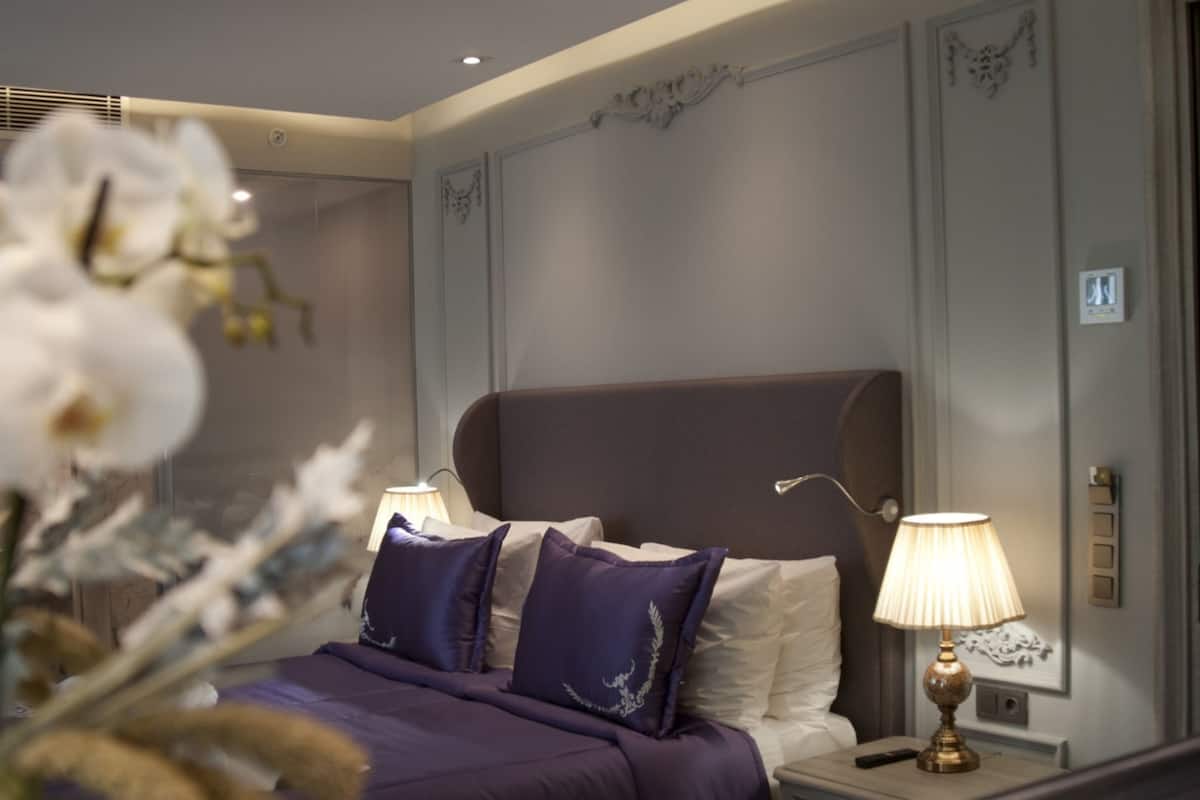 Deluxe Suite Room | Premium bedding, minibar, in-room safe, desk