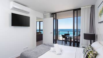 Lower Level One Bedroom Apartment with Ocean view | 1 bedroom, individually furnished, iron/ironing board, free WiFi