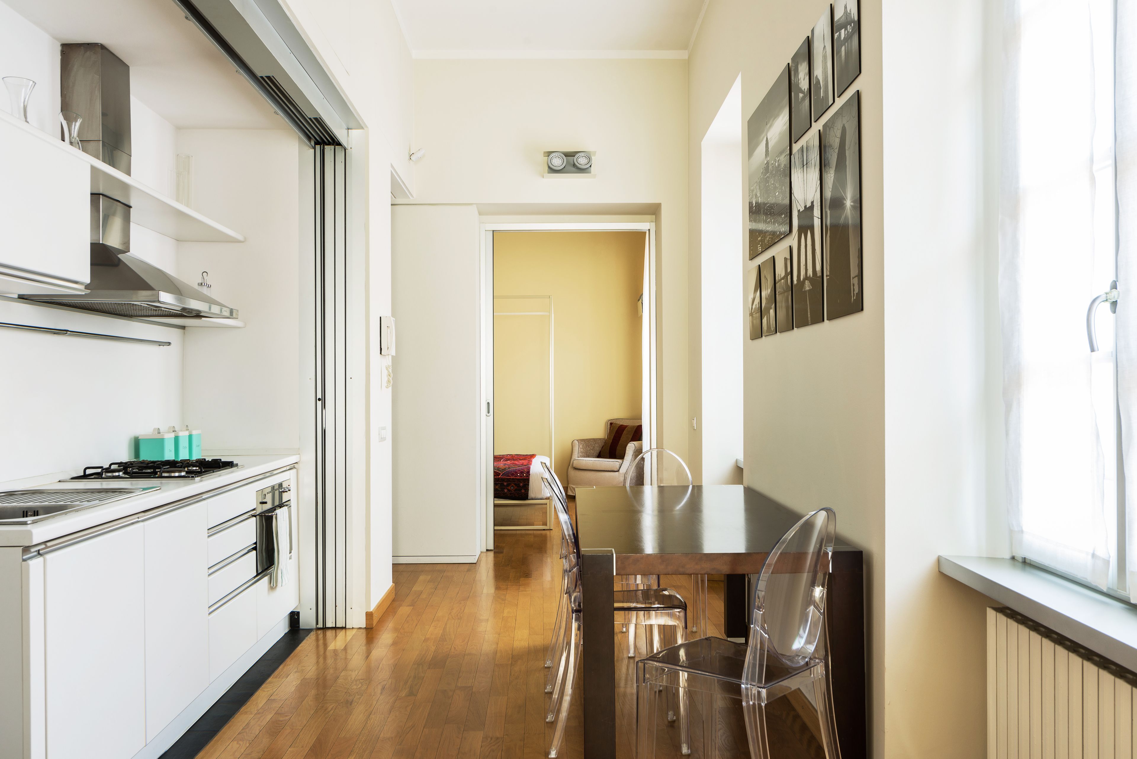 Appartamento, 1 camera da letto | Pasti in camera