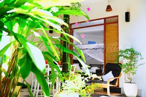 Deluxe Triple Room, Multiple Beds, Accessible, Garden View | Individually decorated, individually furnished, soundproofing - Grand Conch Villa (Tangalle)