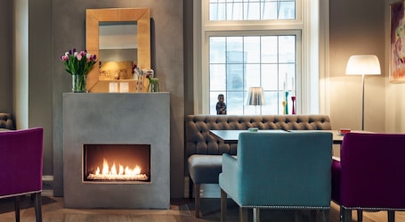 Fireplace. Hotel Park Bergen