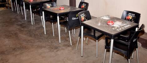 Espace banquet en plein air