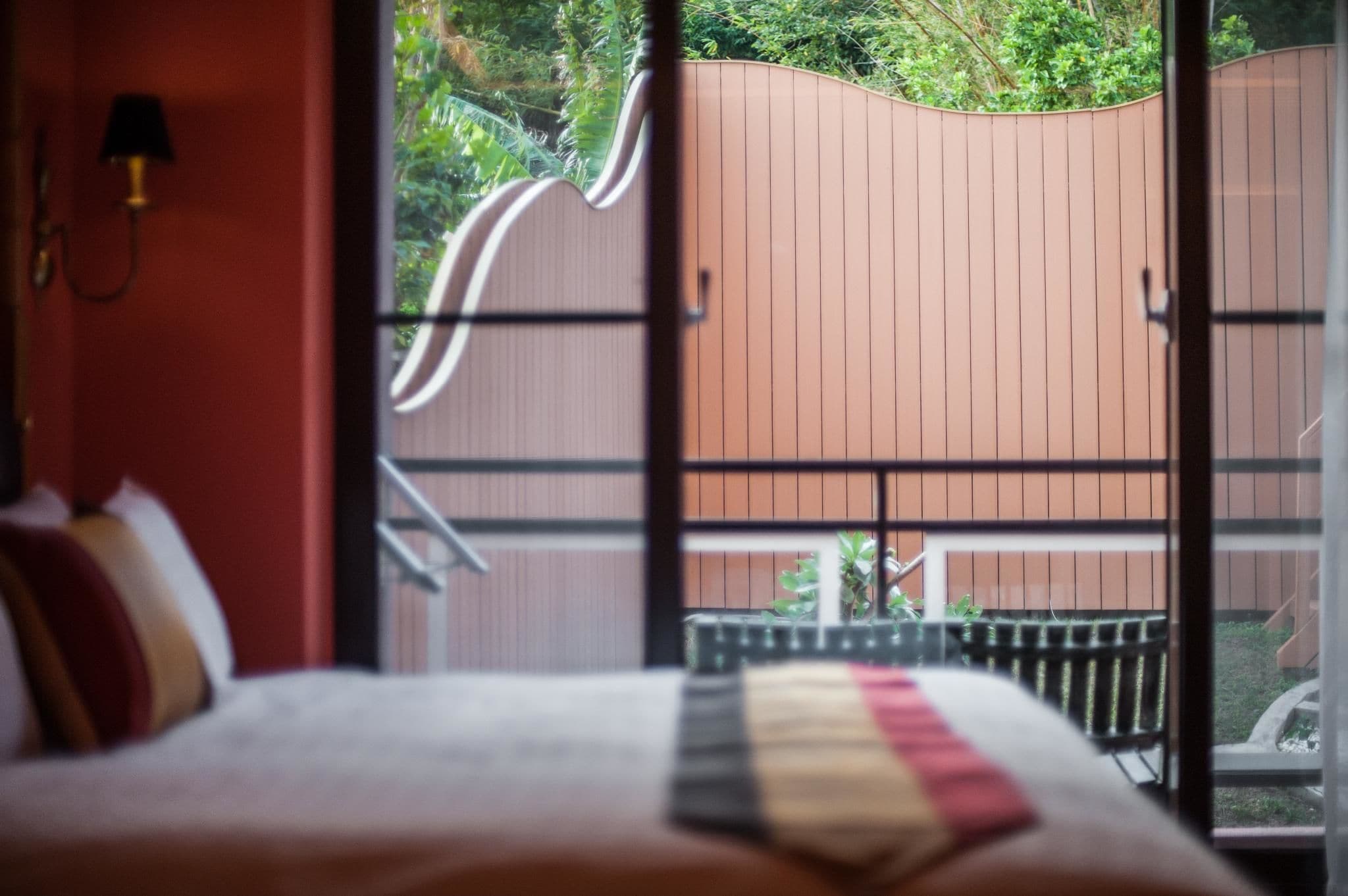 triple - 1 queen 1 single | view from room