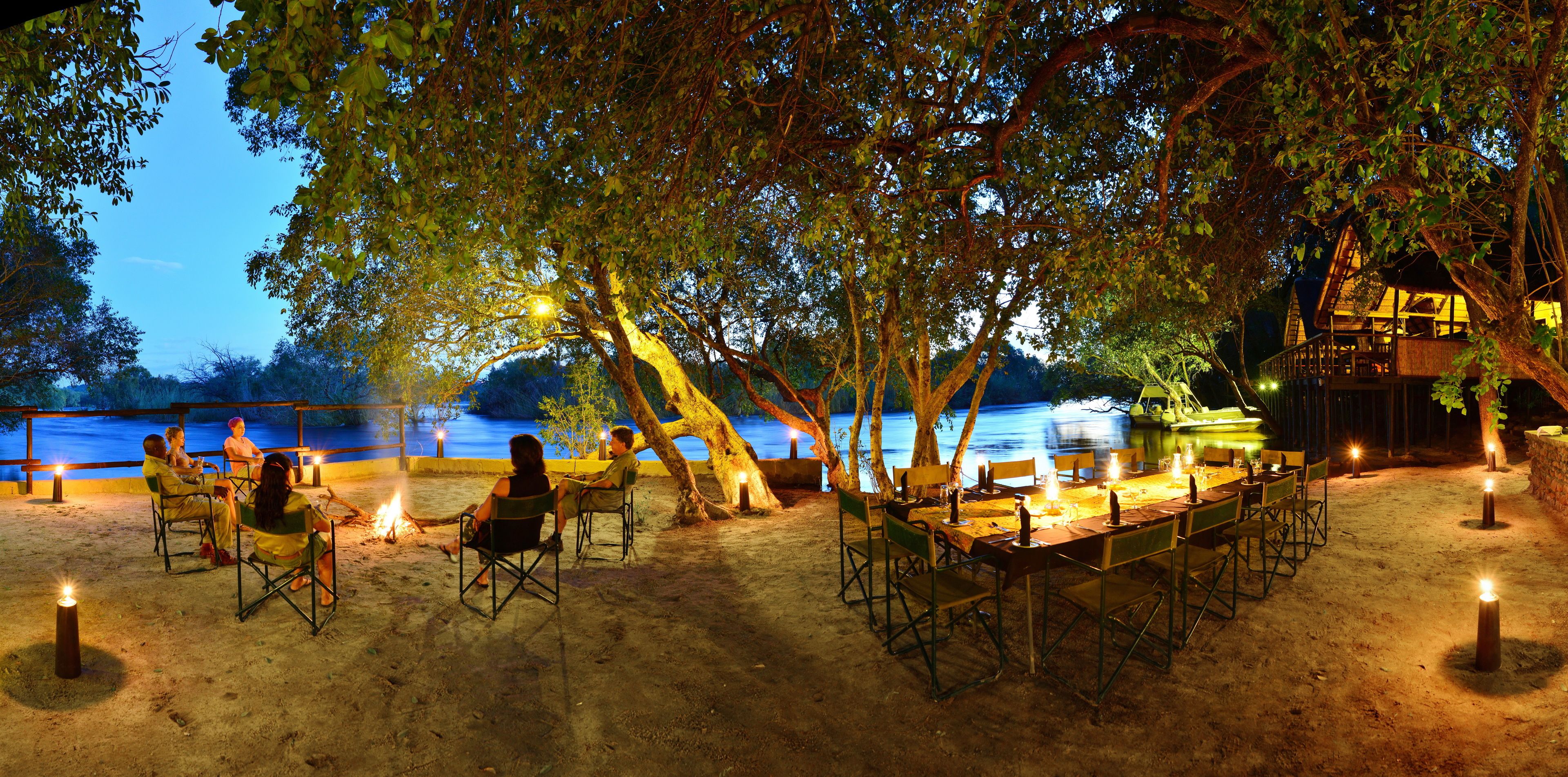 Front of property - evening/night