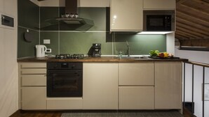 Dupleks, 2 kamar tidur | Dapur pribadi