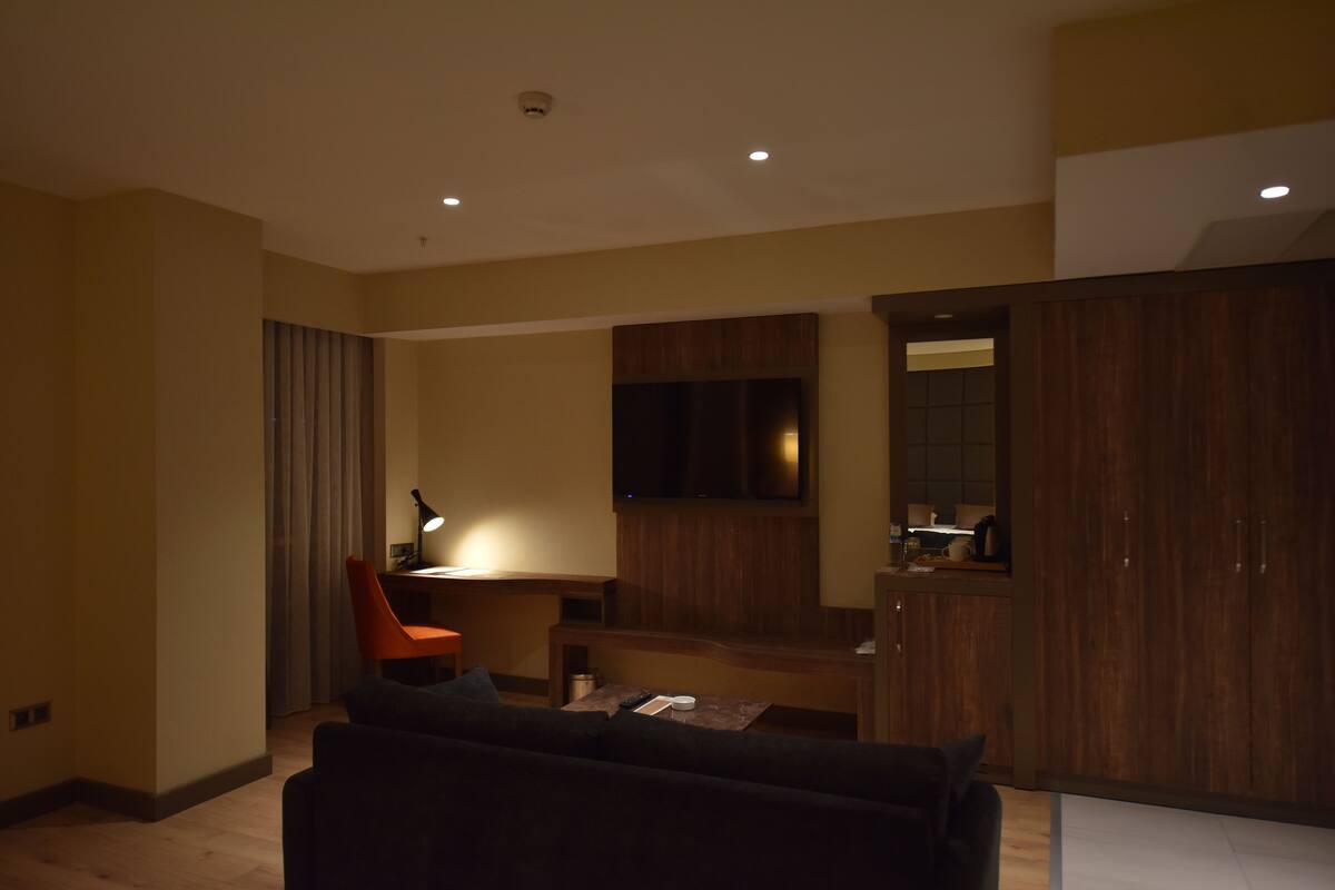 minibar, in-room safe, desk, blackout curtains