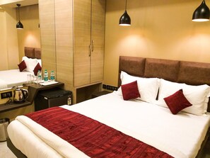 Sistema de insonorización, wifi gratis y ropa de cama 