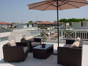 Superior Studio, Balcony | Balcony - Harisis Apartments (Katerini)