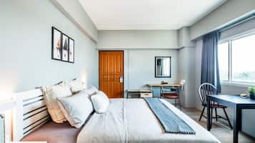 Standard Corner View Room | Premium bedding, down duvets, pillow-top beds, individually decorated