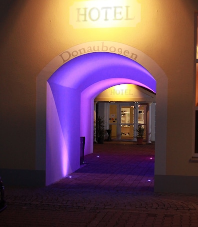Property entrance. Pension am Donaubogen