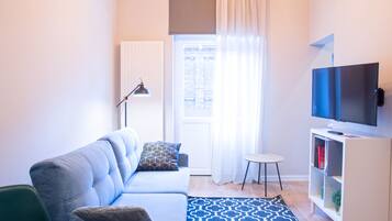 Standard-Apartment | Verdunkelungsvorhänge, schallisolierte Zimmer, Bügeleisen/Bügelbrett