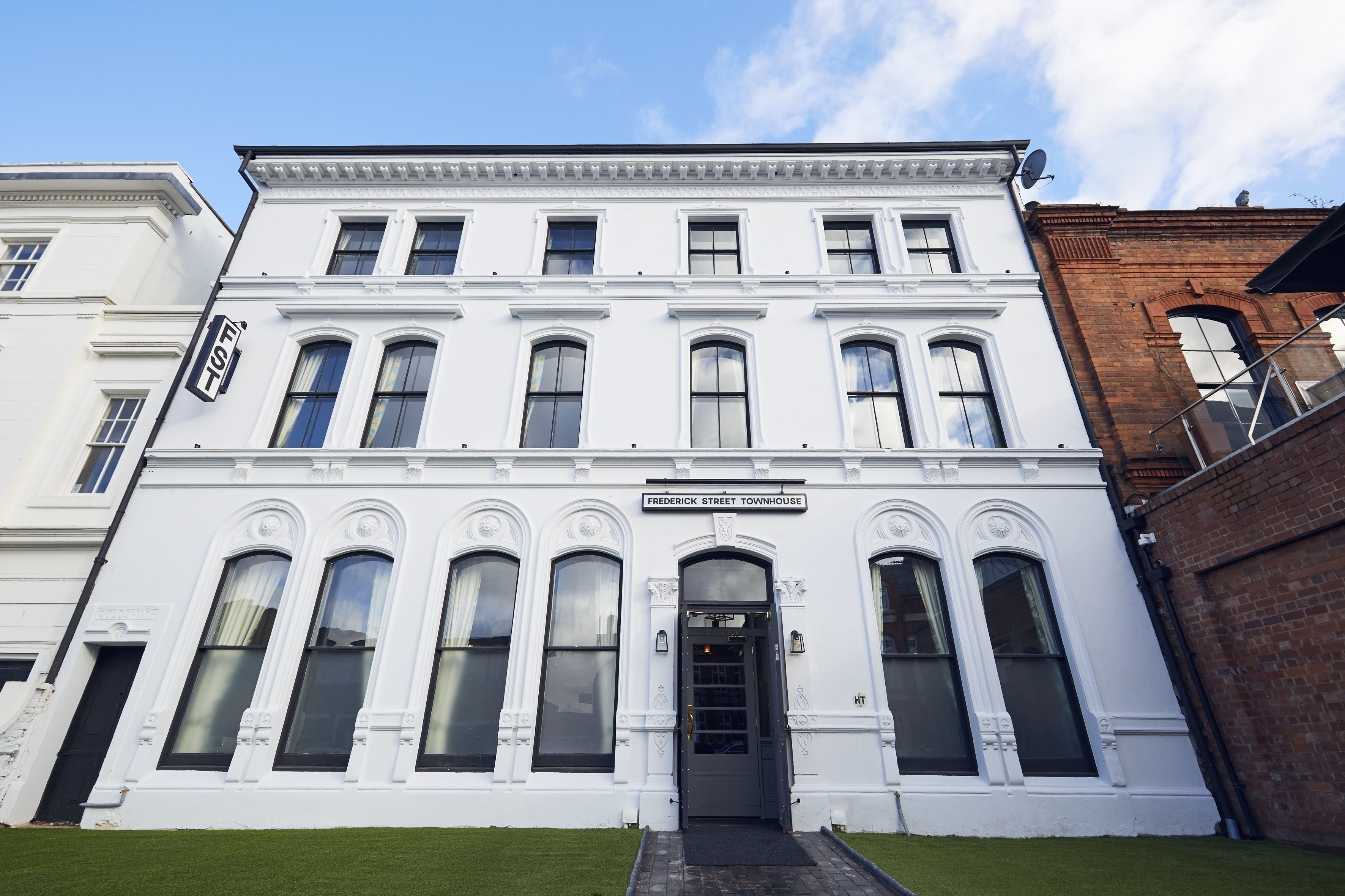 Fassade der Unterkunft