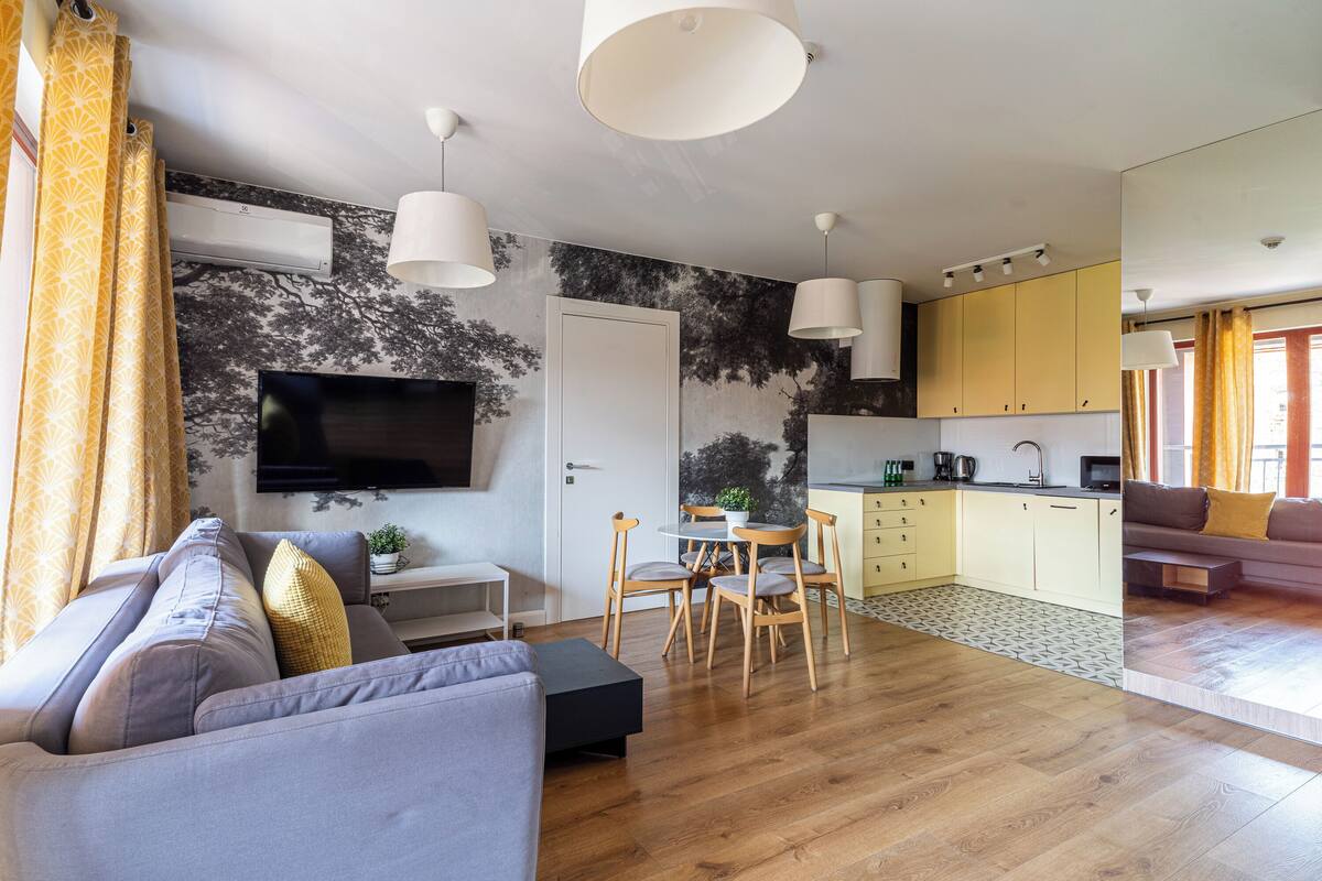 Waterlane Island Deluxe 1 | Individually decorated, individually furnished, soundproofing