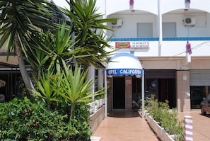 Entrada de la propiedad