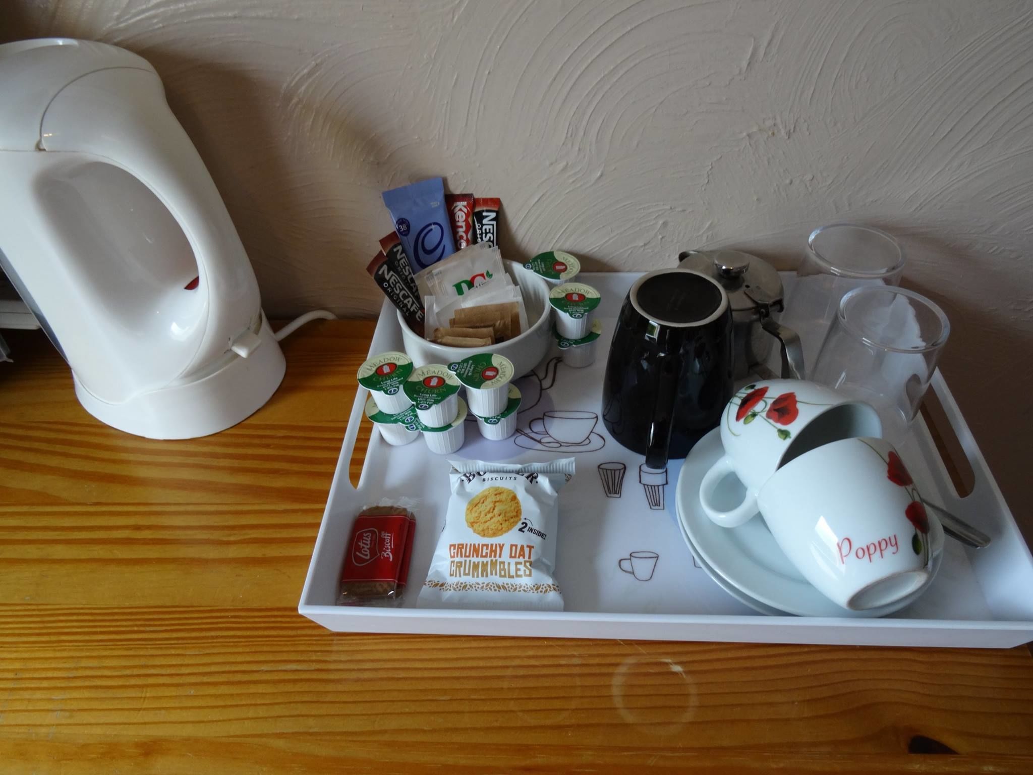 iron/ironing board, free wifi, bed sheets