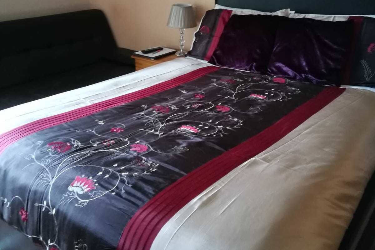 Iron/ironing board (on request), WiFi (free), bed sheets