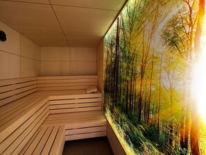 Sauna, baño de vapor y masajes con piedras calientes 